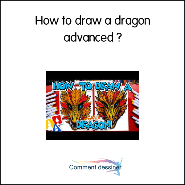 How to draw a dragon advanced